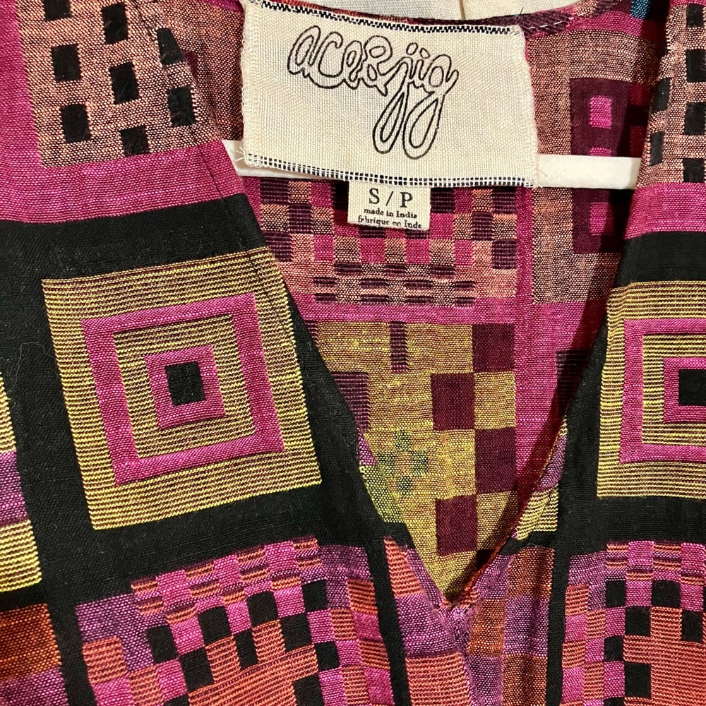 Ace & Jig Sleeveless V-neck dress Size Small - Picture 3 of 4